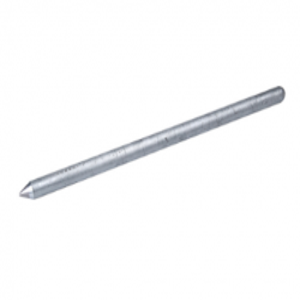 3/4 in x 10 ft. Galvanized Ground Rod, UL Listed    