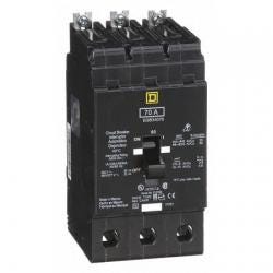 Square D 3 Phase 70 Amp Circuit Breaker EGB34070 for sale online 