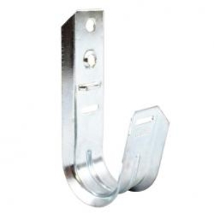 1 Way Galvanised Steel J Hanger, Loose Hook - ETS Cable Components