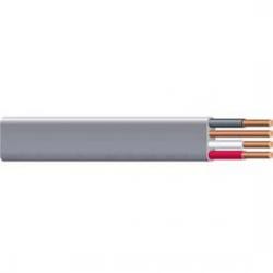UF-B W/G Wire 100 ft 10/3 Solid Pre-Cut Length Grounded Gray with Ground Wire