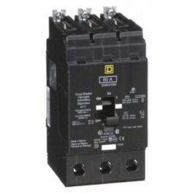 Square D UL-4649 480VAC 30AMP 3-Pole Circuit Breaker