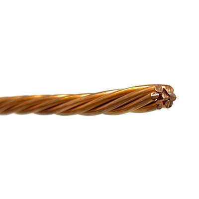 8AWG Stranded Bare Copper Wire • By-the-Ft.